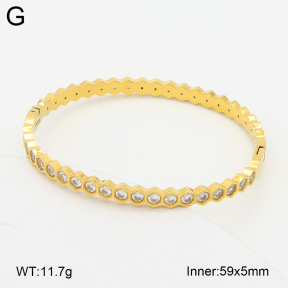 2BA402757bhva-757  Stainless Steel Bangle