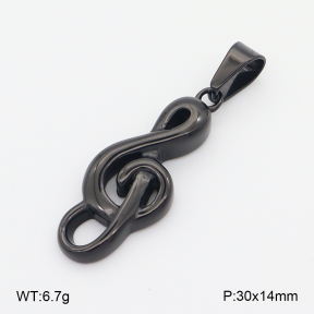 2P2005711bbml-436  Stainless Steel Pendant