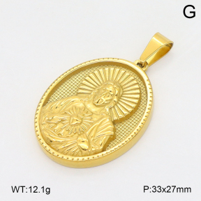 2P2005734bbml-355  Stainless Steel Pendant