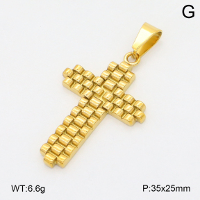 2P2005743ablb-355  Stainless Steel Pendant