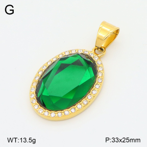 2P4001715ahjb-360  Stainless Steel Pendant