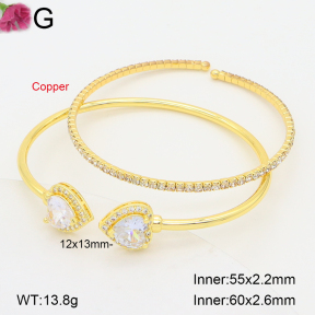 F2BA40891vhmv-J22  Fashion Copper Bangle