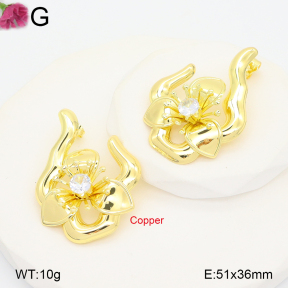 F2E402238vbnb-J22  Fashion Copper Earrings