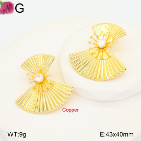 F2E402250vbnb-J22  Fashion Copper Earrings