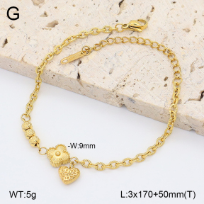 2B2005236bbov-747  Stainless Steel Bracelet