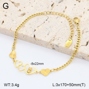 2B2005241vbnb-747  Stainless Steel Bracelet