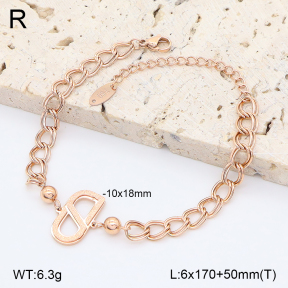 2B2005244bbov-747  Stainless Steel Bracelet