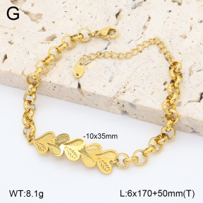 2B2005246bbov-747  Stainless Steel Bracelet