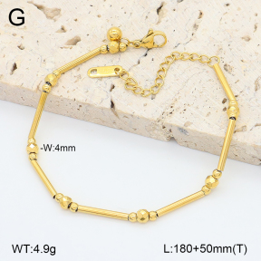 2B2005256bbov-747  Stainless Steel Bracelet