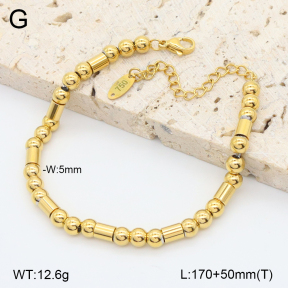 2B2005264bbov-747  Stainless Steel Bracelet