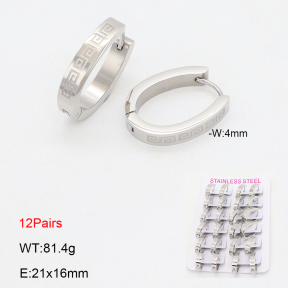 2E2006716akoa-387  Stainless Steel Earrings