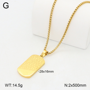 2N2008318vbmb-749  Stainless Steel Necklace