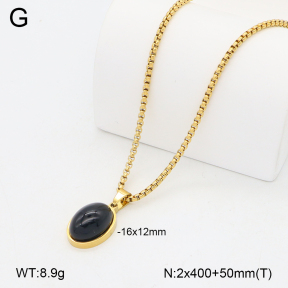 2N4005345ablb-749  Stainless Steel Necklace