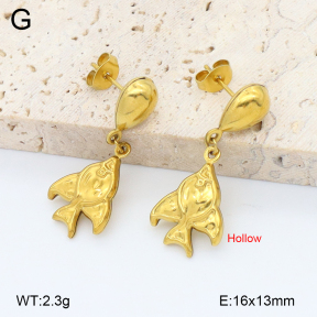 2E2006763aajl-452  Stainless Steel Earrings