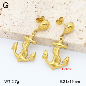 2E2006765aajl-452  Stainless Steel Earrings