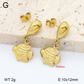 2E2006768aajl-452  Stainless Steel Earrings
