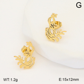 2E2006773bbno-209  Stainless Steel Earrings