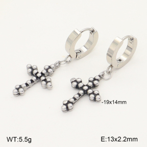 2E2006811bbov-253  Stainless Steel Earrings