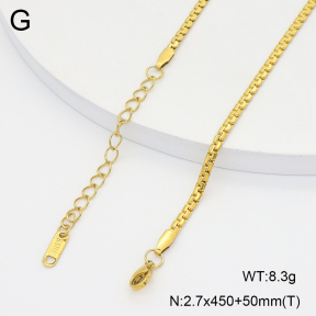 2N2008333aaki-452  Stainless Steel Necklace
