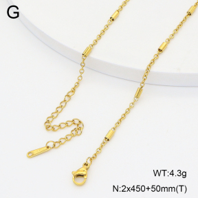 2N2008351aajl-452  Stainless Steel Necklace