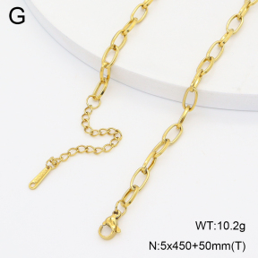 2N2008357aaki-452  Stainless Steel Necklace