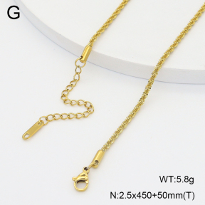 2N2008381aakl-452  Stainless Steel Necklace