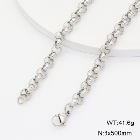 2N2008411ablb-452  Stainless Steel Necklace