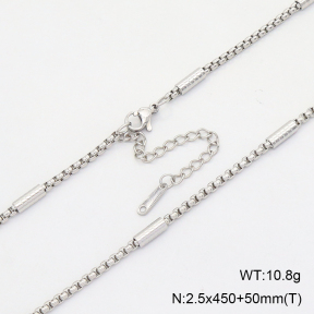 2N2008412aaio-452  Stainless Steel Necklace
