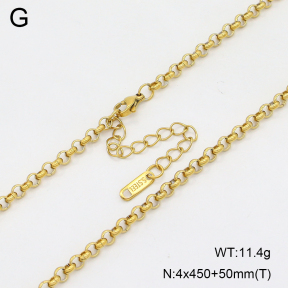 2N2008418baka-452  Stainless Steel Necklace