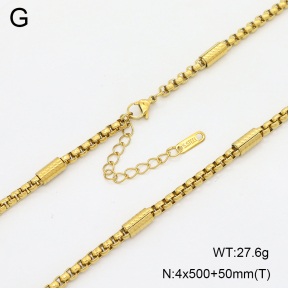 2N2008429bbml-452  Stainless Steel Necklace