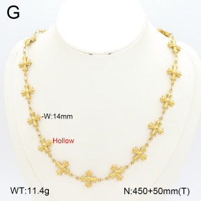 2N2008437vhha-452  Stainless Steel Necklace