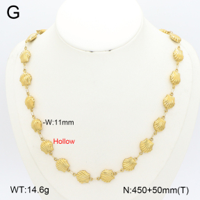 2N2008443vhha-452  Stainless Steel Necklace