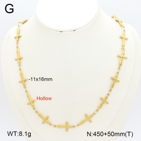 2N2008447vhha-452  Stainless Steel Necklace