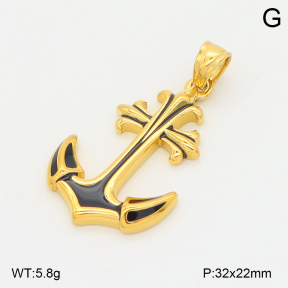 2P3000823bhva-209  Stainless Steel Pendant