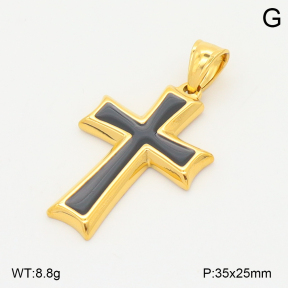 2P3000828bhia-209  Stainless Steel Pendant