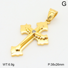 2P4001728ahlv-209  Stainless Steel Pendant