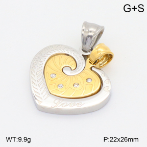 2P4001739bhia-209  Stainless Steel Pendant
