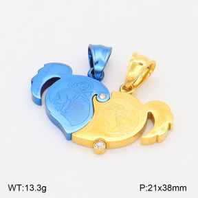 2P4001752ahjb-209  Stainless Steel Pendant