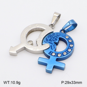 2P4001759bhia-209  Stainless Steel Pendant