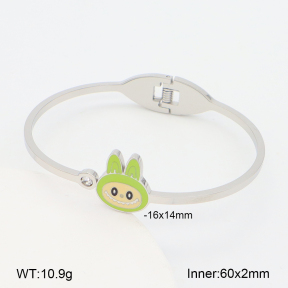 2BA300640bbov-708  Stainless Steel Bangle