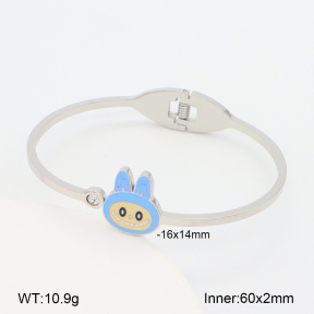 2BA300641bbov-708  Stainless Steel Bangle