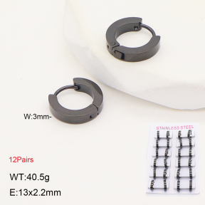 2E2006821ajma-387  Stainless Steel Earrings