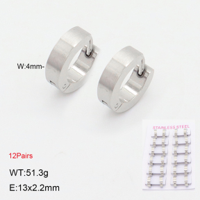 2E2006823ajvb-387  Stainless Steel Earrings