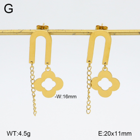 2E2006838baka-698  Stainless Steel Earrings