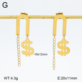 2E2006840baka-698  Stainless Steel Earrings