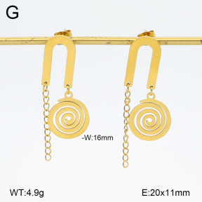 2E2006843baka-698  Stainless Steel Earrings