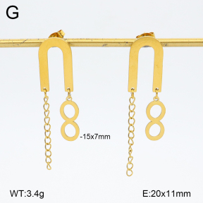 2E2006844baka-698  Stainless Steel Earrings