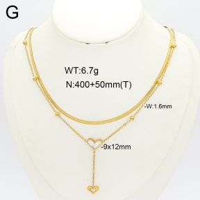 2N3003291vbmb-698  Stainless Steel Necklace