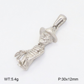 2P2005820bbov-379  Stainless Steel Pendant