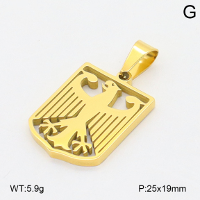 2P2005832abol-379  Stainless Steel Pendant
